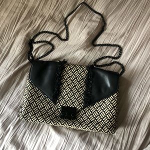 Loeffler Randall Woven Crossbody Bag